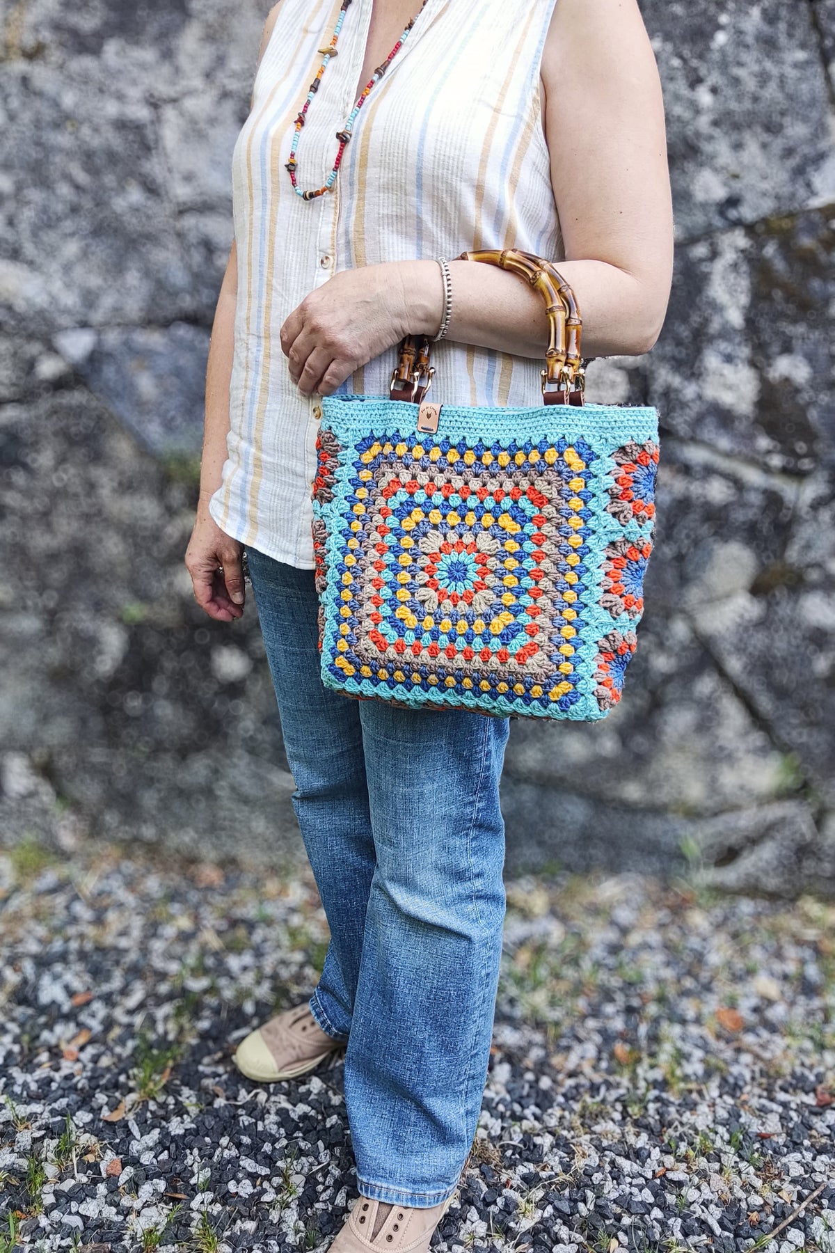 Bolsa AMÉLIA / Turquesa
