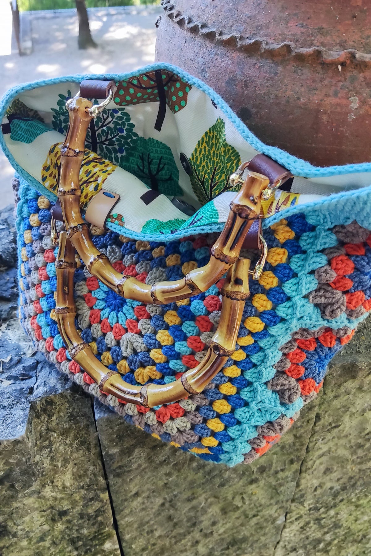 Bolsa AMÉLIA / Turquesa