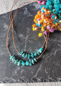 Choker de Turquesas/Boho
