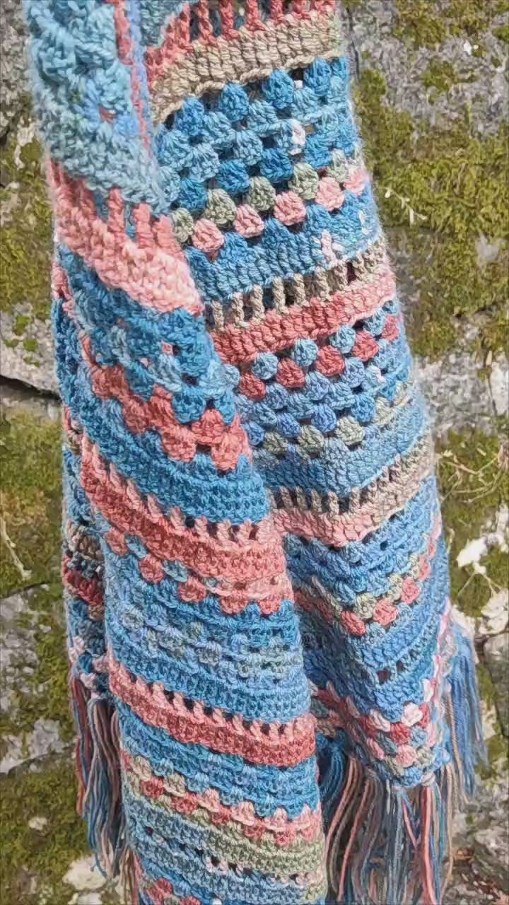 Mar Salgado - xaile de lã