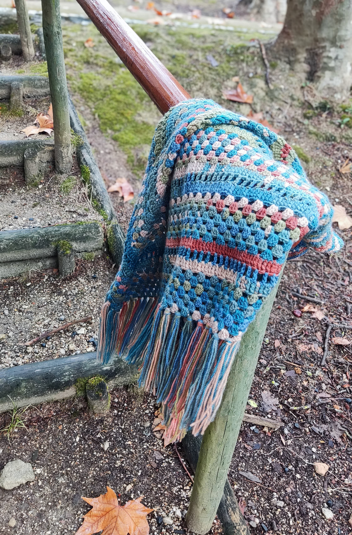 Mar Salgado - xaile de lã