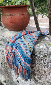 Mar Salgado - xaile de lã